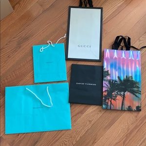 Branded shopping bags
